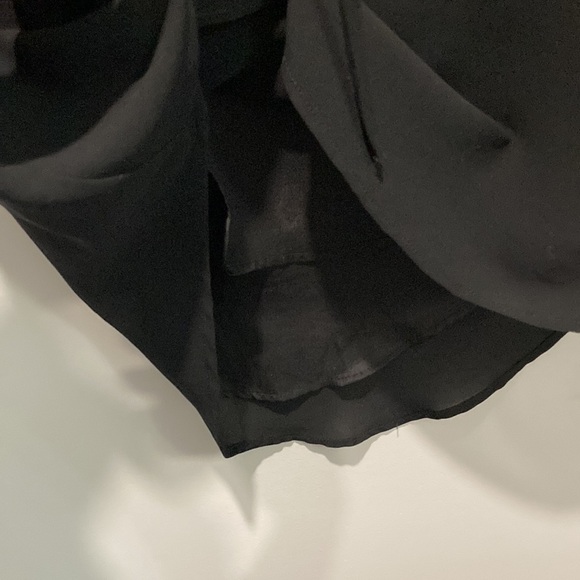 TWIK Black Sheer Long Sleeve Dress - Picture 10 of 15